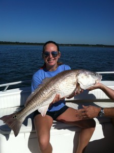 Redfish are the rulers of Beaufort's waters.