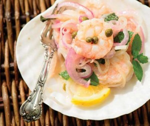 Lowcountry Food: Vidalia's On My Mind, A Fresh Take on Pickled Shrimp Photo by Andrew Branning