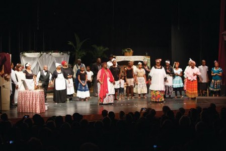 Aunt Pearlie Sue at the 2013 production of Gullah Kinfolk Christmas Wish  Photo by Susan DeLoach