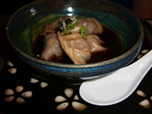 My personal favorite of the three dishes was the pot stickers, which are made by hand and change daily. On this night we had braised rabbit- my mouth is watering just thinking about it. 