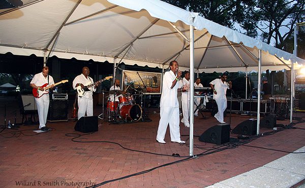 The Carolina Soul Band had everyone dancing at Henry C. Chambers Waterfront Park.  Photo by Ryan Smith
