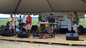 Local favorite Broke Locals rocked it out on Saturday against a warm, Carolina breeze and a stunning backdrop of the Beaufort River.