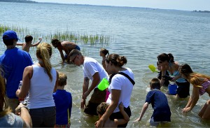 Kids discover treasure at The Sands  Photo ESPB/Christina Bland