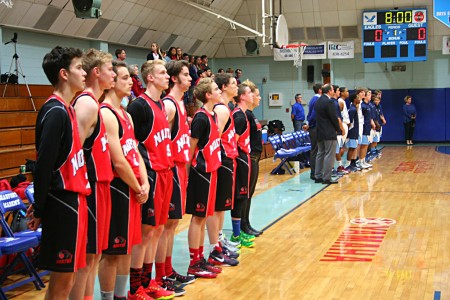 Beaufort Academy hosts boys basketball team from Australia