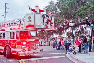 Beaufort's annual Christmas parade