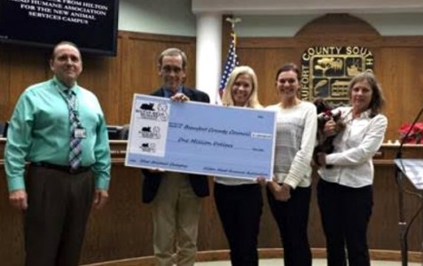 Beaufort County gets $1M donation from Hilton Head Humane Association for new shelter