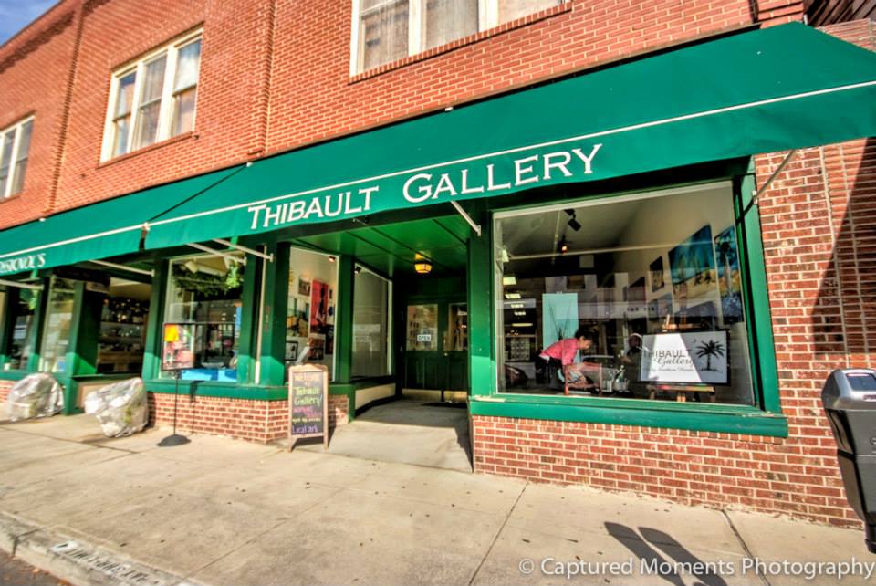 You'll find work from several artists in several mediums at Thibault Gallery in downtown.  Photo courtesy Eric R. Smith