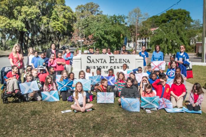 Elementary students visit new Santa Elena History Center
