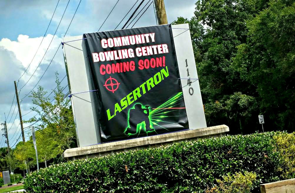 Laser tag arena to be added to Community Bowling Center.  ESPB photo