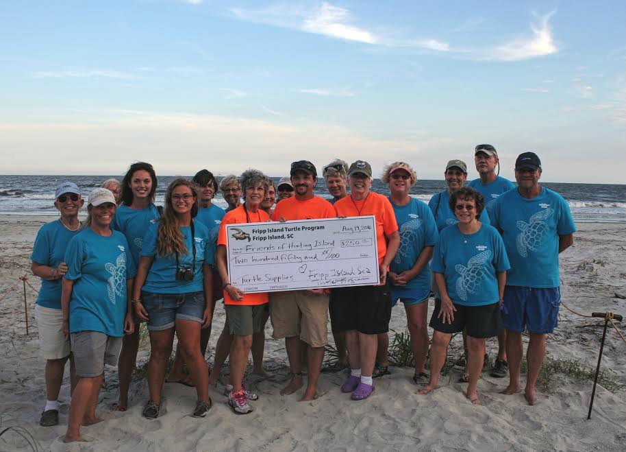 Additional donations were made to Friends of Hunting Island