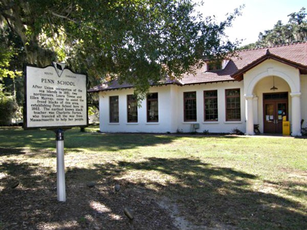  the Brick Baptist Church and Darrah Hall at Penn Center on St. Helena Island were 2 of the four Beaufort spots included in the National Monument to the Reconstruction Era.
