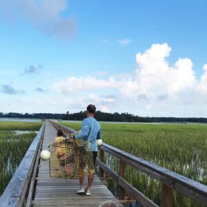 Lowcountry Life: Crabbing off the Dock