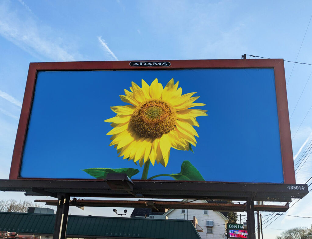 Adams Outdoor Billboard Campaign to Stand with Ukraine 