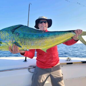 Big Dolphin caught off Fripp with Mahi Fishing on Fripp Island with Mahi Fishing on Fripp Island with Captain George's Fishing Charters